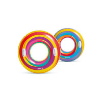 Intex 59256 Փչովի օղակ 91 սմ «Պայծառ աստղեր» բռնակներով, մինչև 60 կգ, 9 տարեկանից, 2 գույն Intex 59256 Փչովի օղակ 91 սմ «Պայծառ աստղեր» բռնակներով, մինչև 60 կգ, 9 տարեկանից, 2 գույն