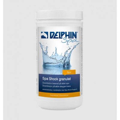 DELPHIN SPA լողավազանի ակտիվ թթվածին ֆրեշ, քլոր չպարնակող ավազե հատիկներ 1կգ DELPHIN SPA լողավազանի ակտիվ թթվածին ֆրեշ, քլոր չպարնակող ավազե հատիկներ 1կգ
