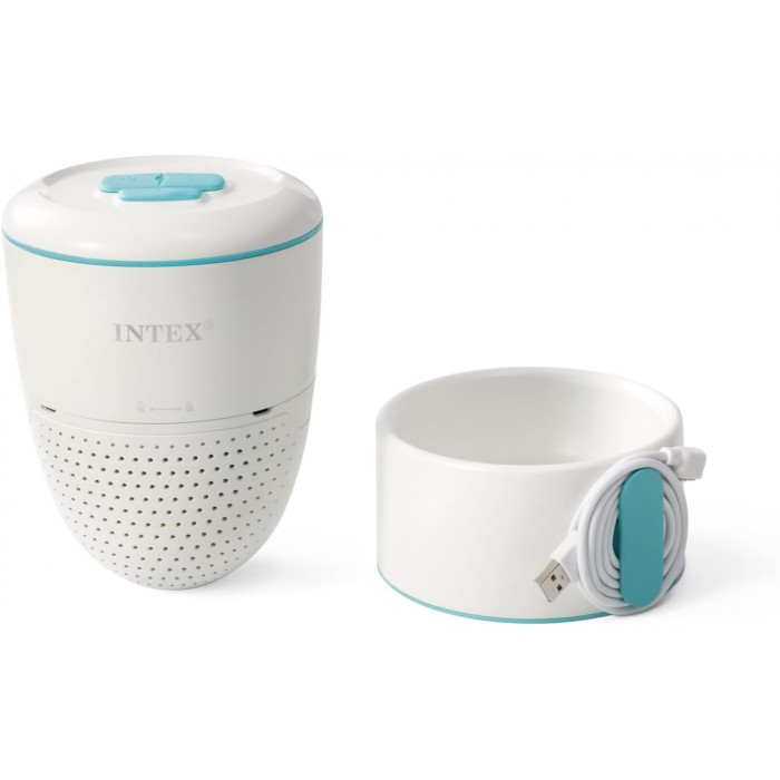 Intex WiFi ջրի վերլուծիչ 28607, խելացի լողավազանի մոնիտոր՝ իրական ժամանակի pH-ի և քլորի հետևմամբ, հավելվածով կառավարվող