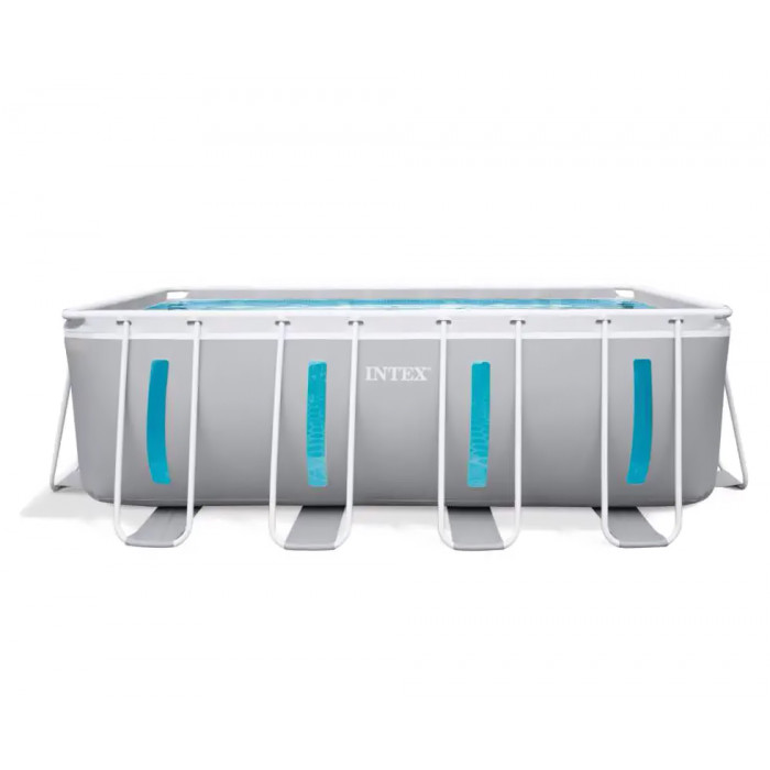 Intex 26770 Clearview շրջանակով լողավազան 400x200x122սմ, 8418լ, ֆիլտրի պոմպ 2006լ/ժ, սանդուղք, ծածկ, հենակ։ Intex 26770 Clearview շրջանակով լողավազան 400x200x122սմ, 8418լ, ֆիլտրի պոմպ 2006լ/ժ, սանդուղք, ծածկ, հենակ։