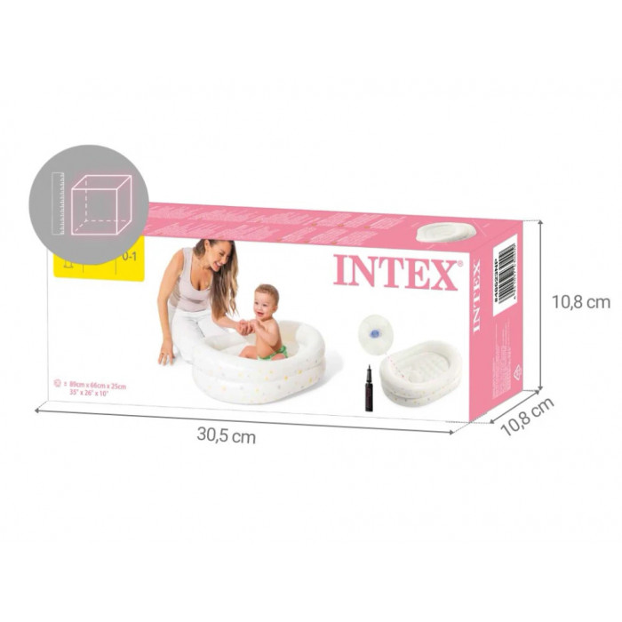 Փչովի լողավազան (լոգարան) պոմպով INTEX Փչովի լողավազան (լոգարան) պոմպով INTEX