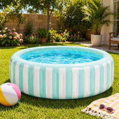 Intex 56182 մանկական լողավազան, 168x53 սմ, «Coastal Luxe», 462 լիտր, 3+ տարեկանների համար