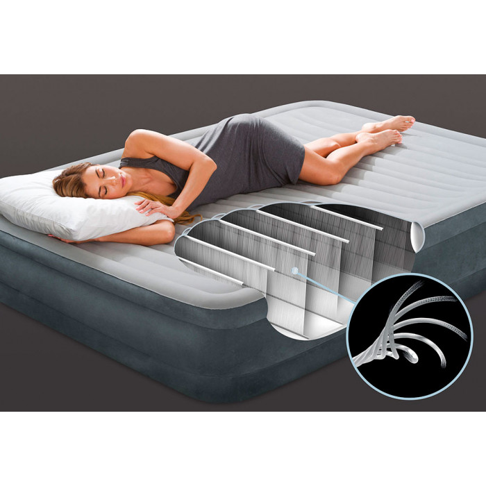 Փչովի մահճակալ INTEX -152*203*33սմ