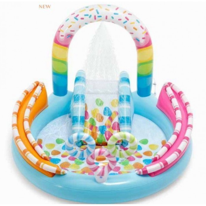 Մանկական փչովի լողավազան CANDY FUN, 1,70 մ x 1,68 մ x 1,22 մ.