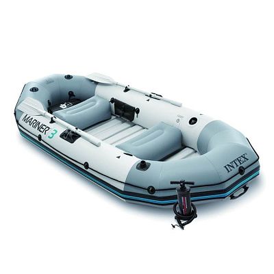  Intex 68373 Փչովի նավակ «Mariner 3» 297x127x46սմ, ալյումինե թիեր 137սմ, պոմպ 68605, մինչև 400 կգ