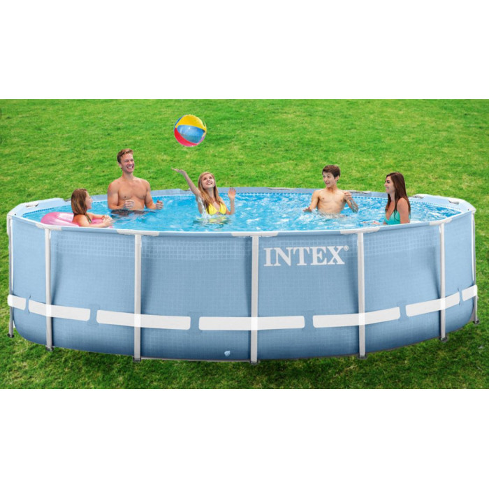 Intex 26710 շրջանակով լողավազան՝ պրիզմայաձև շրջանակով, 366x76 սմ, 6503 լ Intex 26710 շրջանակով լողավազան՝ պրիզմայաձև շրջանակով, 366x76 սմ, 6503 լ