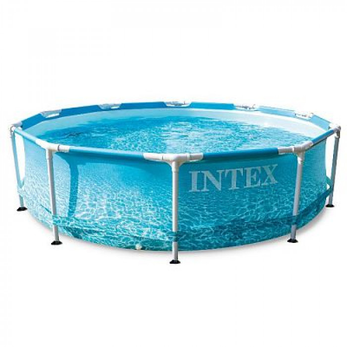Intex 28206 Մետաղական շրջանակով լողավազան 305x76 սմ, լողափնյա 4485 լ