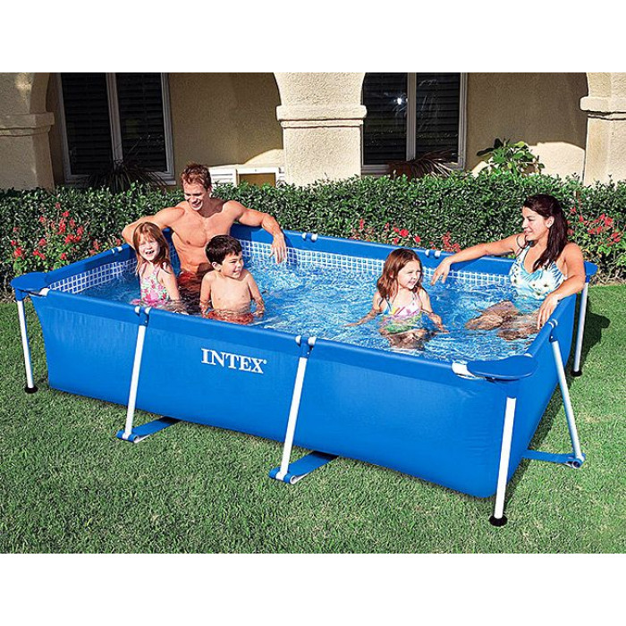 Intex 28272 Ուղղանկյուն շրջանակով լողավազան 300x200x75 սմ, 3834 լ Intex 28272 Ուղղանկյուն շրջանակով լողավազան 300x200x75 սմ, 3834 լ