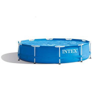 Intex 28200 շրջանակով լողավազան՝ մետաղական շրջանակով, 305x76 սմ, 4485 լ Intex 28200 շրջանակով լողավազան՝ մետաղական շրջանակով, 305x76 սմ, 4485 լ
