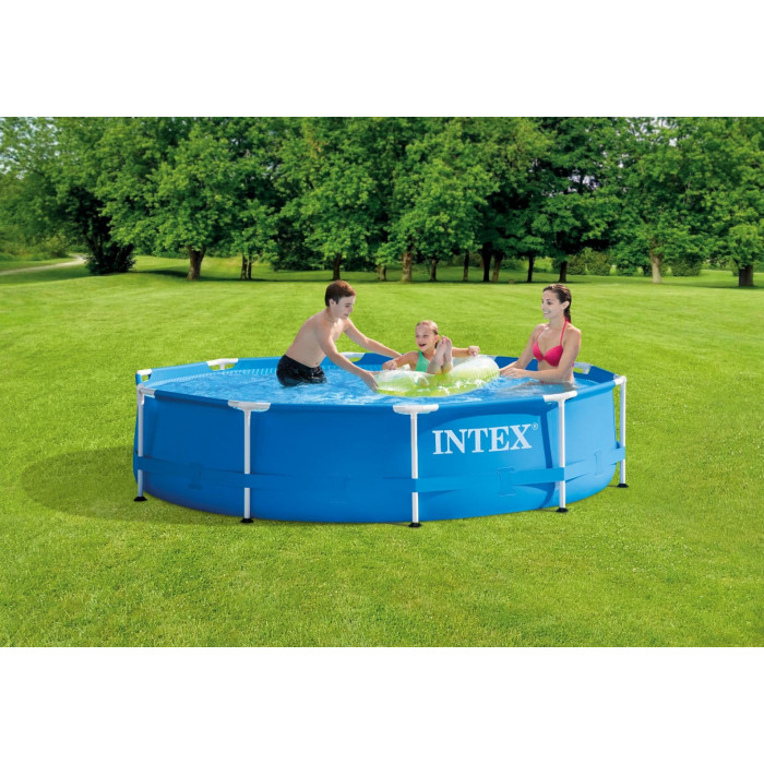 Intex 28200 շրջանակով լողավազան՝ մետաղական շրջանակով, 305x76 սմ, 4485 լ Intex 28200 շրջանակով լողավազան՝ մետաղական շրջանակով, 305x76 սմ, 4485 լ