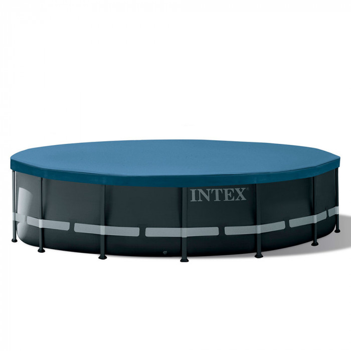 Intex 26326 շրջանակով լողավազան Ultra XTR շրջանակ 488x122սմ, 19156լ, ավազի ֆիլտր-հագեցածություն 4500 լ/ժ, սանդուղք, ծածկ, հենարան։ Intex 26326 շրջանակով լողավազան Ultra XTR շրջանակ 488x122սմ, 19156լ, ավազի ֆիլտր-հագեցածություն 4500 լ/ժ, սանդուղք, ծածկ, հենարան։