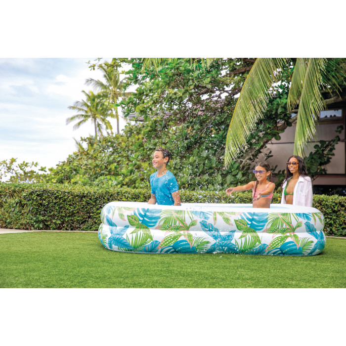 Intex 57177 Մանկական փչովի լողավազան 229x152x48սմ Tropics, 600լ, 3 տարեկանից