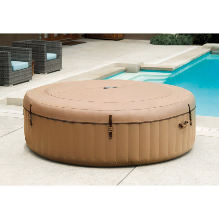 Intex 28428 SPA լողավազան 165/216x71սմ Bubble Massage 1098լ., կլոր, օդային մերսում