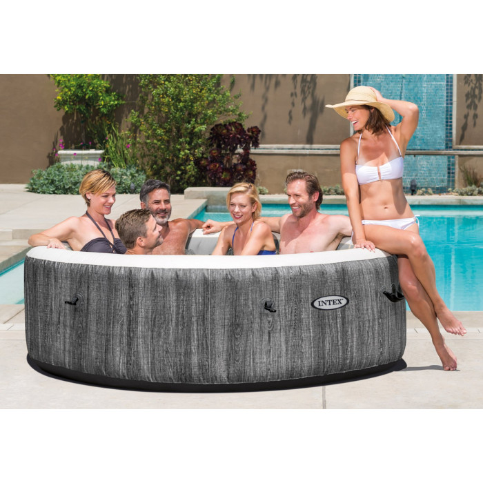 Intex 28442 SPA լողավազան 165/216x71սմ Greywood Deluxe 1098լ, կլոր, օդային մերսման Intex 28442 SPA լողավազան 165/216x71սմ Greywood Deluxe 1098լ, կլոր, օդային մերսման