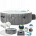 Intex 28440 SPA լողավազան 145/196x71սմ Greywood Deluxe 795լ, կլոր, օդային մերսման