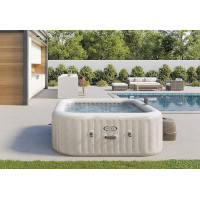 Intex 28472 SPA լողավազան 196x71 սմ Chevron Deluxe 1098 լ, քառակուսի, օդային մերսման Intex 28472 SPA լողավազան 196x71 սմ Chevron Deluxe 1098 լ, քառակուսի, օդային մերսման