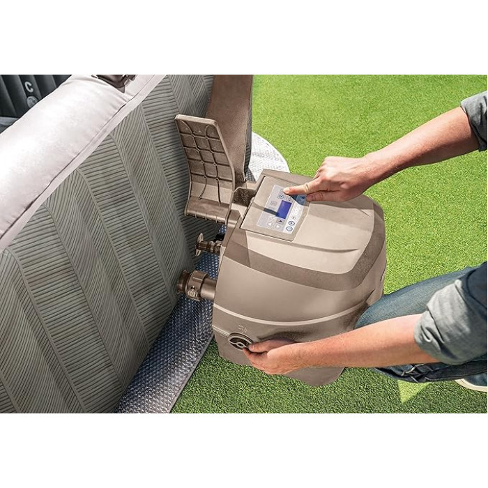 Intex 28472 SPA լողավազան 196x71 սմ Chevron Deluxe 1098 լ, քառակուսի, օդային մերսման Intex 28472 SPA լողավազան 196x71 սմ Chevron Deluxe 1098 լ, քառակուսի, օդային մերսման