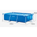 Intex 28270 շրջանակով ուղղանկյուն լողավազան 220x150x60 սմ, 1662 լ Intex 28270 շրջանակով ուղղանկյուն լողավազան 220x150x60 սմ, 1662 լ
