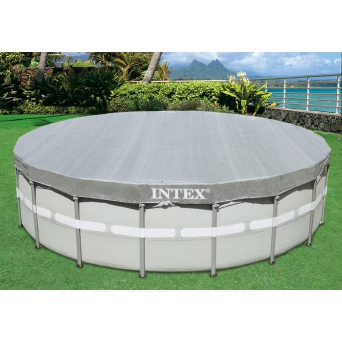 Intex 28040 վրան շրջանակային լողավազանի համար Ultra Frame 488 սմ (D488x20 սմ)