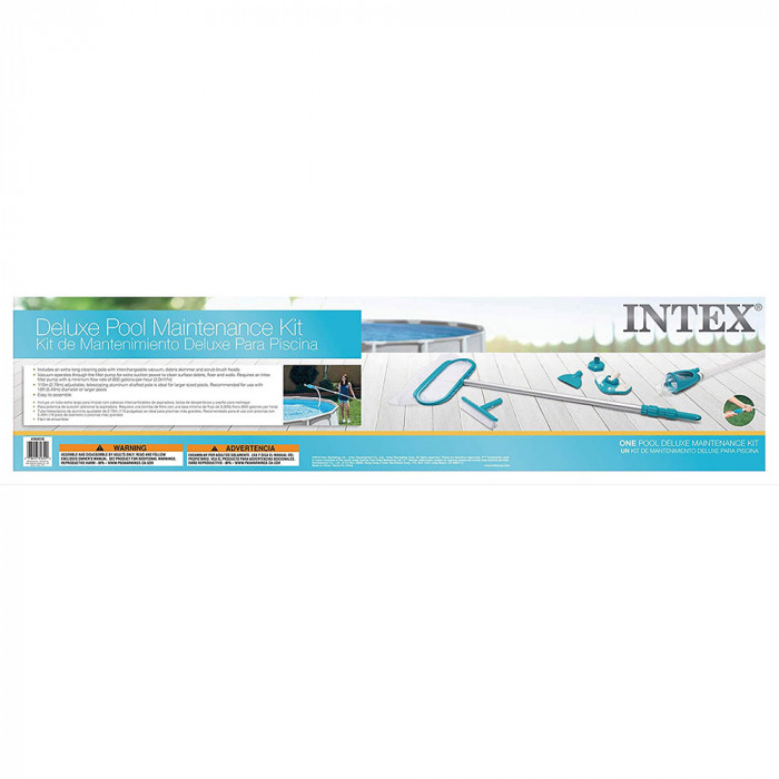 Intex 28003 լողավազանի մաքրման հավաքածու՝ սկսած 549 սմ-ից (279 սմ բռնակ, ցանց, փոշեկուլ, խոզանակ, խողովակ) Intex 28003 լողավազանի մաքրման հավաքածու՝ սկսած 549 սմ-ից (279 սմ բռնակ, ցանց, փոշեկուլ, խոզանակ, խողովակ)