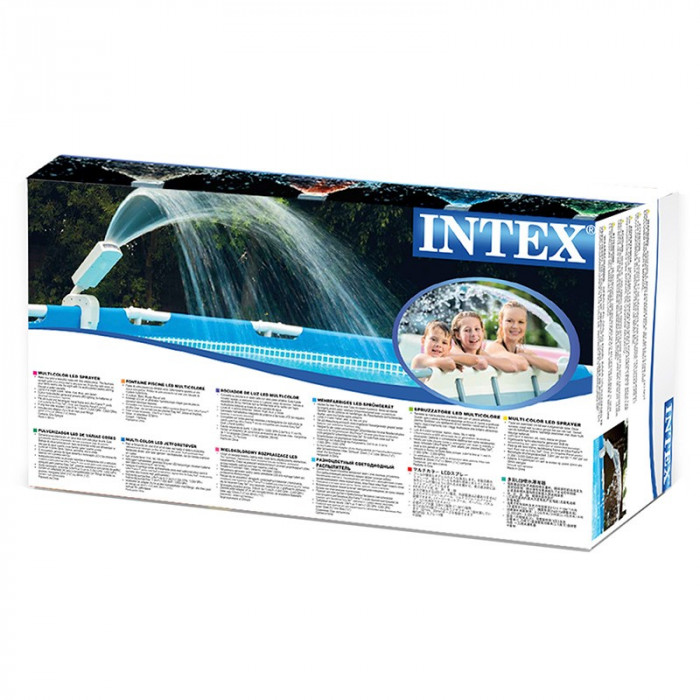 Intex 28089 LED շատրվան, 4 գույն՝ սպիտակ, կարմիր, կապույտ և կանաչ Intex 28089 LED շատրվան, 4 գույն՝ սպիտակ, կարմիր, կապույտ և կանաչ